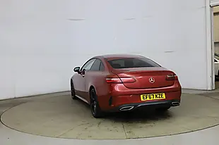 Used 2018 Mercedes-Benz E Class AMG Line Premium Plus Red - Interior and Exterior details 6