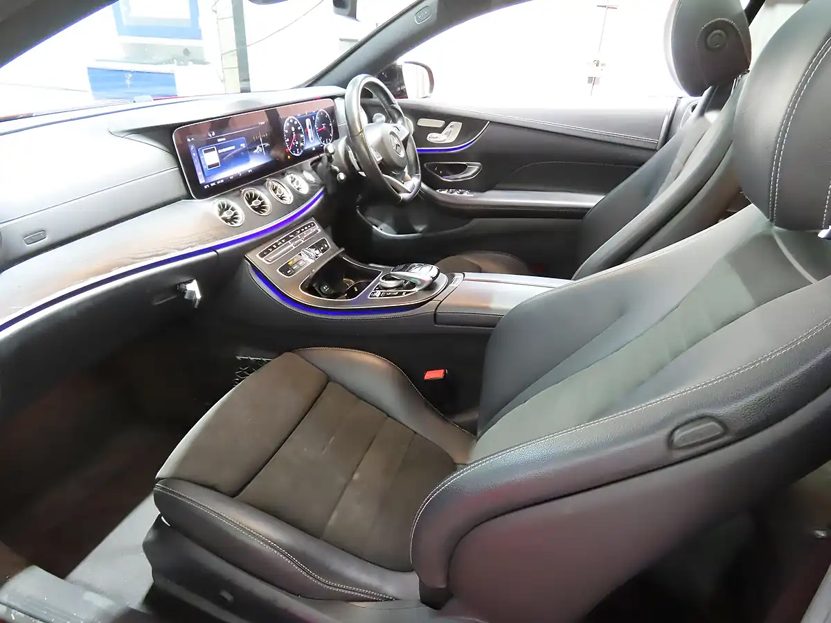 Used 2018 Mercedes-Benz E Class AMG Line Premium Plus Red - Interior and Exterior details 7