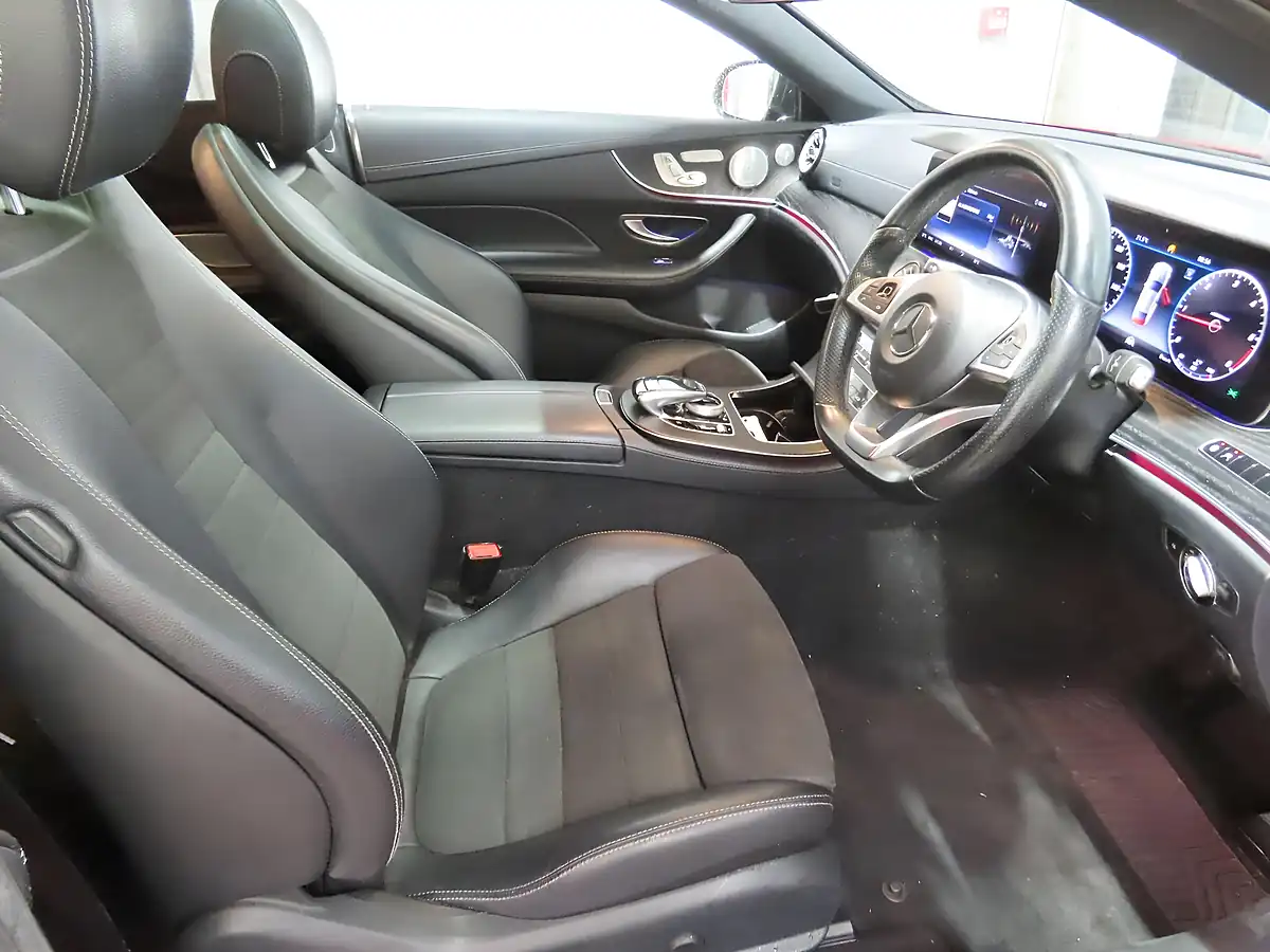 Used 2018 Mercedes-Benz E Class AMG Line Premium Plus Red - Interior and Exterior details 8