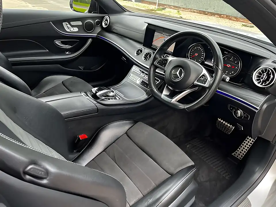 Used 2018 Mercedes-Benz E Class AMG Line Premium Silver - Interior and Exterior details 15