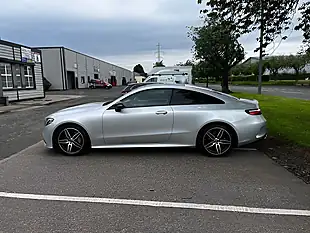 Used 2018 Mercedes-Benz E Class AMG Line Premium Silver - Interior and Exterior details 19