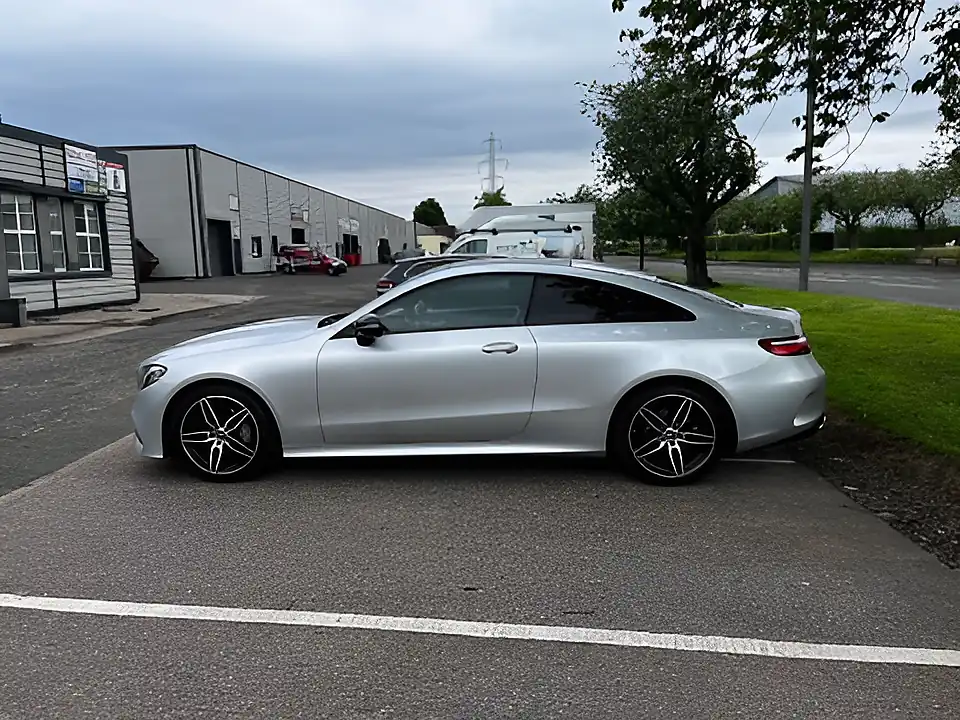 Used 2018 Mercedes-Benz E Class AMG Line Premium Silver - Interior and Exterior details 19