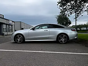 Used 2018 Mercedes-Benz E Class AMG Line Premium Silver - Interior and Exterior details 2