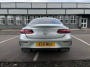 Used 2018 Mercedes-Benz E Class AMG Line Premium Silver - Interior and Exterior details 4