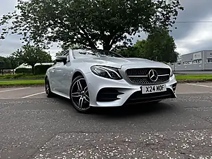 Used 2018 Mercedes-Benz E Class AMG Line Premium Silver - Interior and Exterior details 5