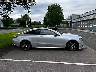 Used 2018 Mercedes-Benz E Class AMG Line Premium Silver - Interior and Exterior details 6