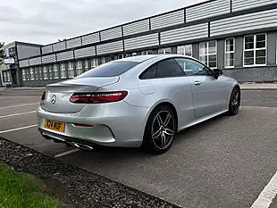 Used 2018 Mercedes-Benz E Class AMG Line Premium Silver - Interior and Exterior details 7
