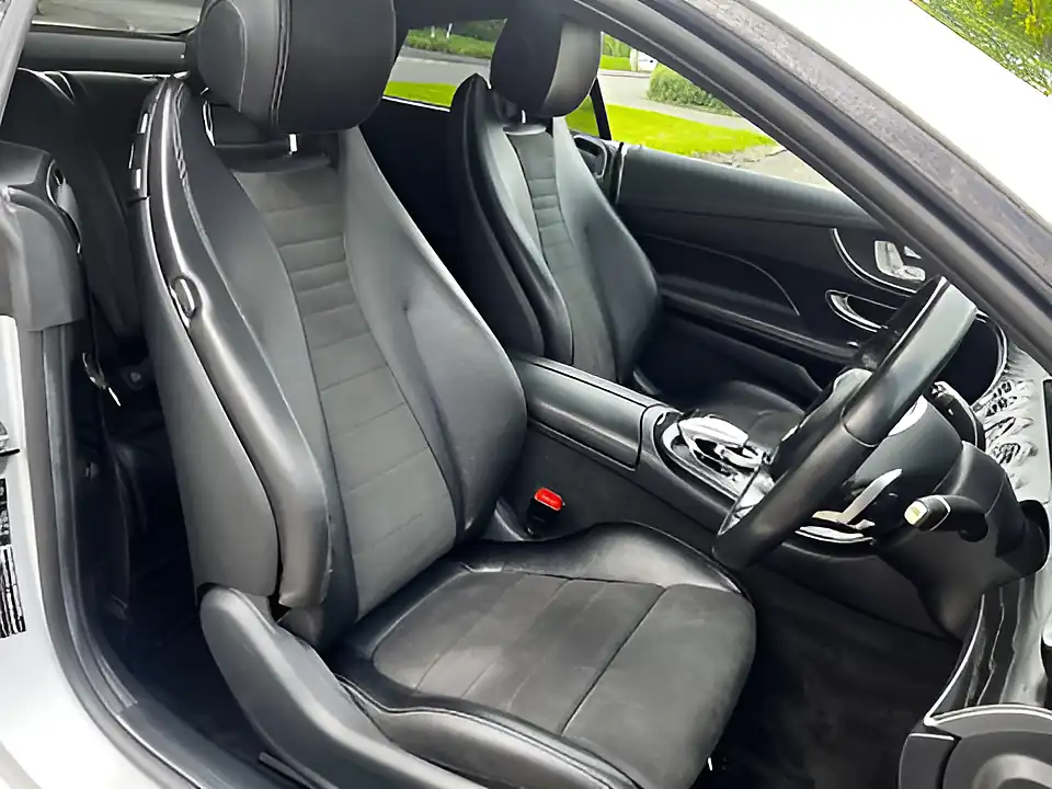 Used 2018 Mercedes-Benz E Class AMG Line Premium Silver - Interior and Exterior details 9