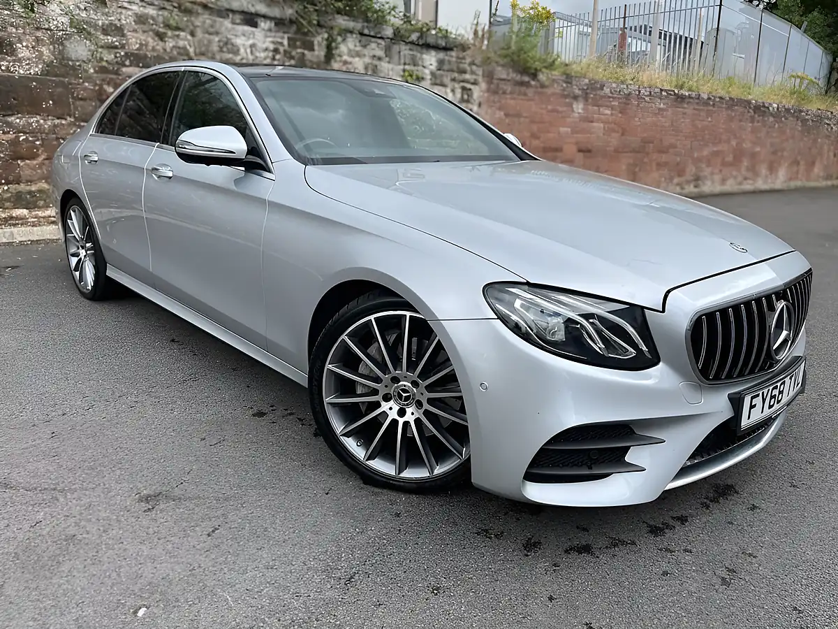 Used 2018 Mercedes-Benz E Class AMG Line (premium) Silver - Interior and Exterior details 3