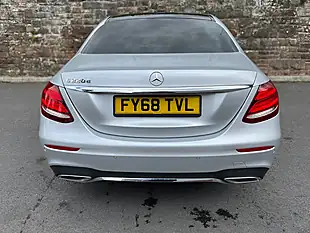 Used 2018 Mercedes-Benz E Class AMG Line (premium) Silver - Interior and Exterior details 6