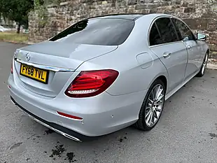Used 2018 Mercedes-Benz E Class AMG Line (premium) Silver - Interior and Exterior details 7