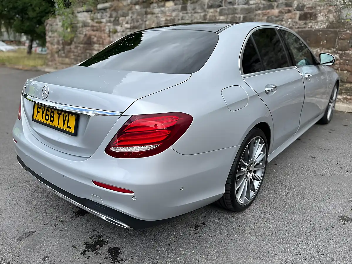 Used 2018 Mercedes-Benz E Class AMG Line (premium) Silver - Interior and Exterior details 7
