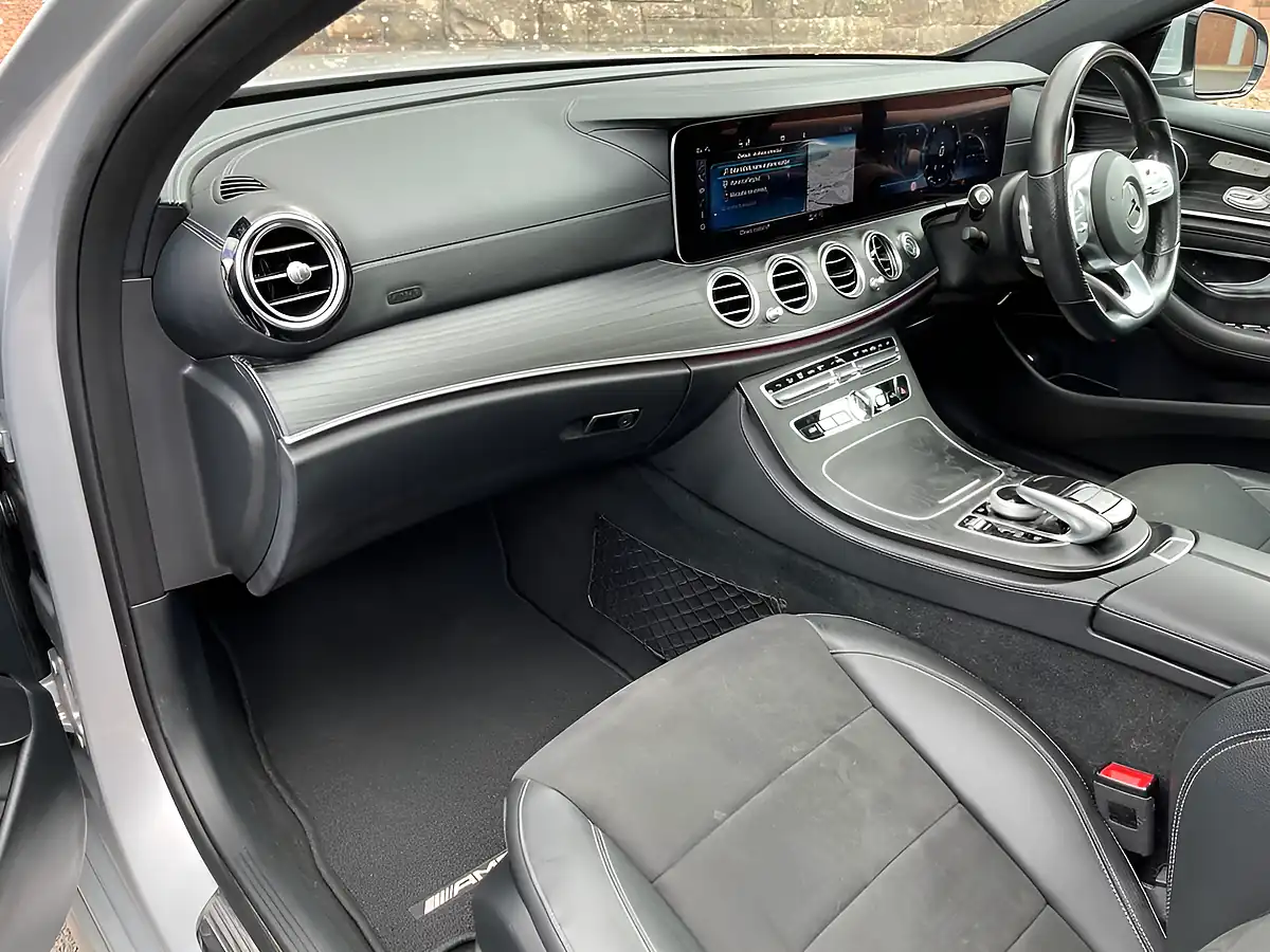 Used 2018 Mercedes-Benz E Class AMG Line (premium) Silver - Interior and Exterior details 9