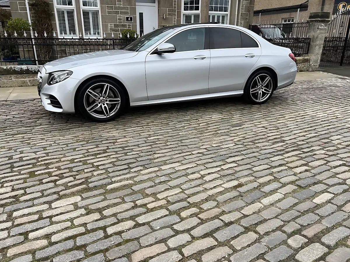 Used 2018 Mercedes-Benz E Class AMG Line (premium) Silver - Interior and Exterior details 10