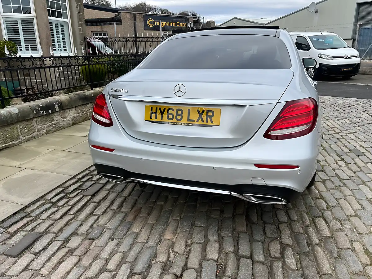 Used 2018 Mercedes-Benz E Class AMG Line (premium) Silver - Interior and Exterior details 14