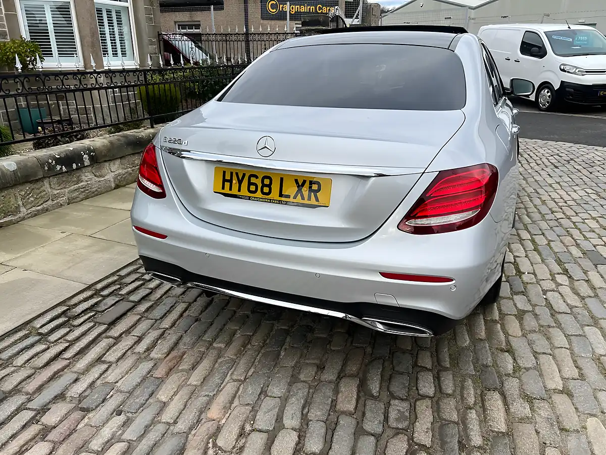 Used 2018 Mercedes-Benz E Class AMG Line (premium) Silver - Interior and Exterior details 16