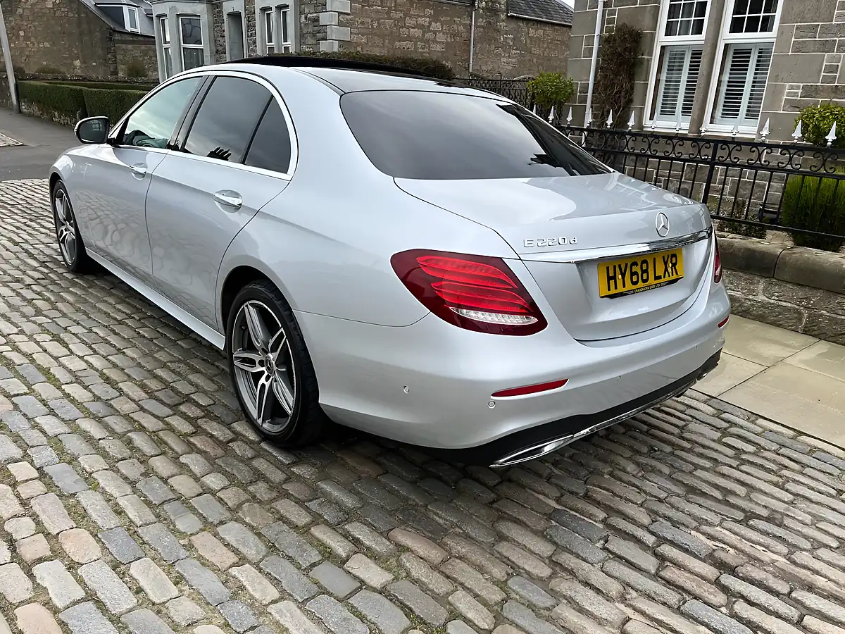 Used 2018 Mercedes-Benz E Class AMG Line (premium) Silver - Interior and Exterior details 17