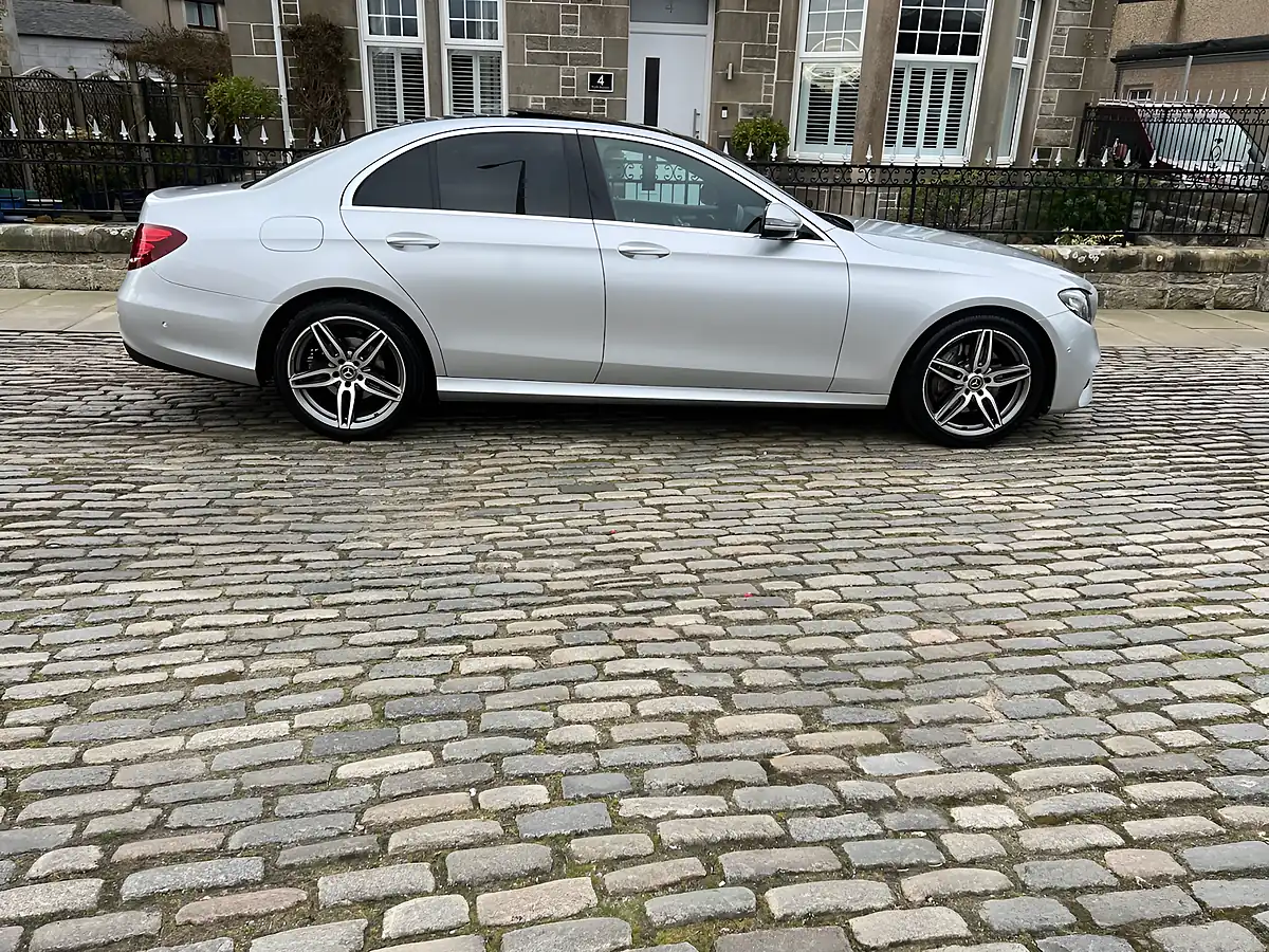 Used 2018 Mercedes-Benz E Class AMG Line (premium) Silver - Interior and Exterior details 4