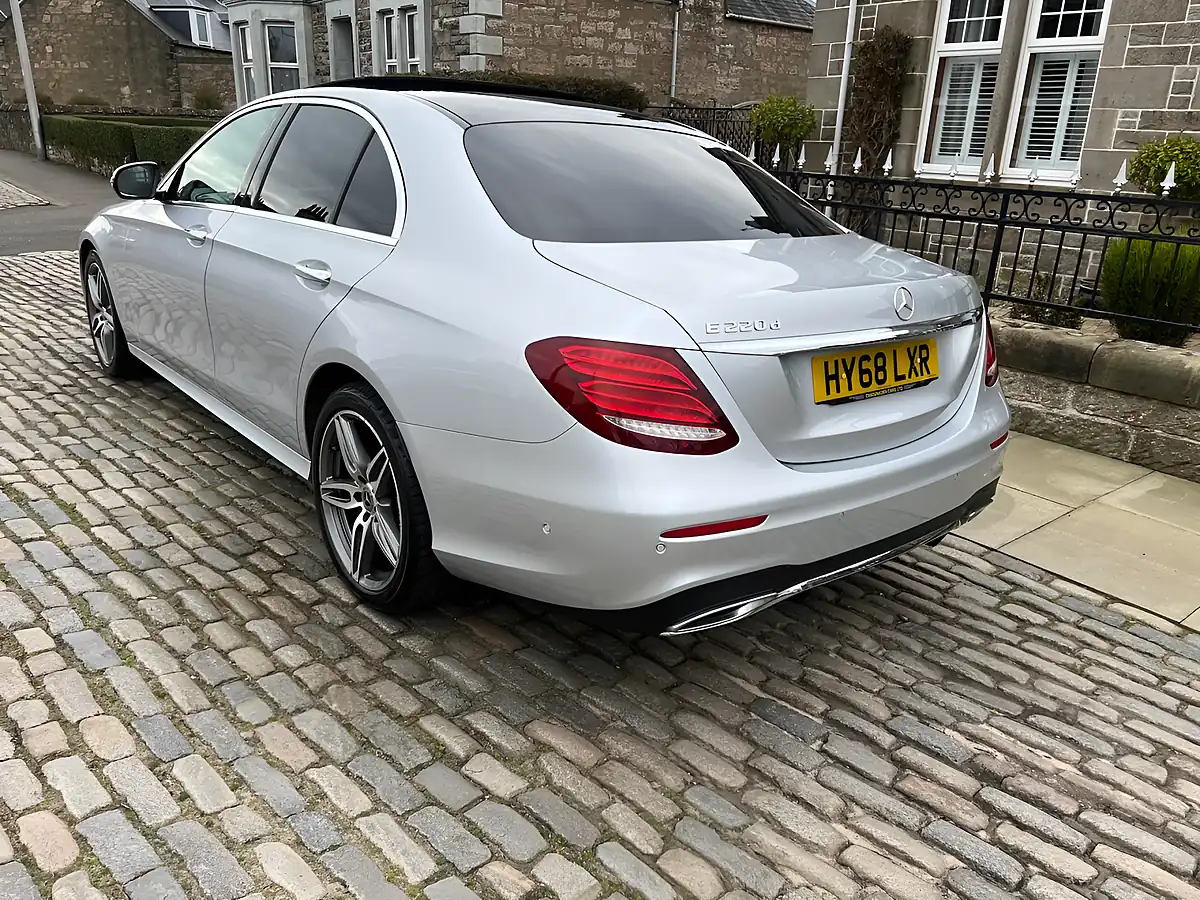 Used 2018 Mercedes-Benz E Class AMG Line (premium) Silver - Interior and Exterior details 5