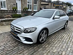 Used 2018 Mercedes-Benz E Class AMG Line (premium) Silver - Interior and Exterior details 6