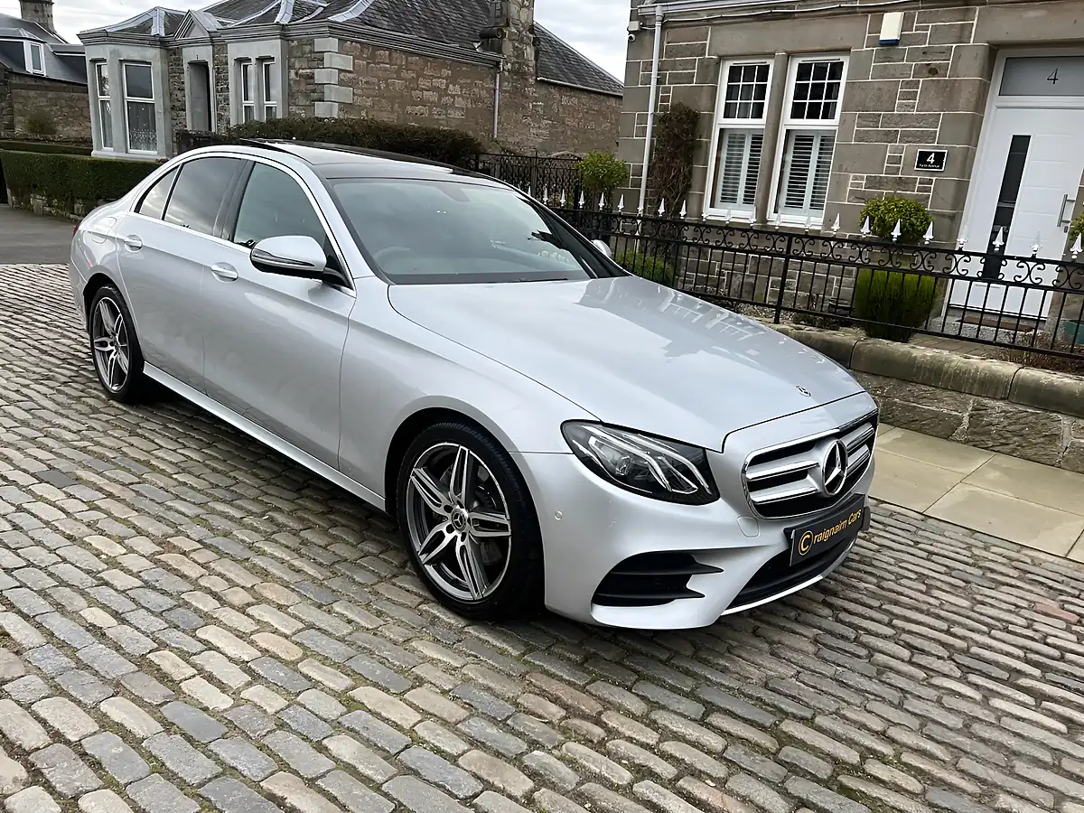 Used 2018 Mercedes-Benz E Class AMG Line (premium) Silver - Interior and Exterior details 7