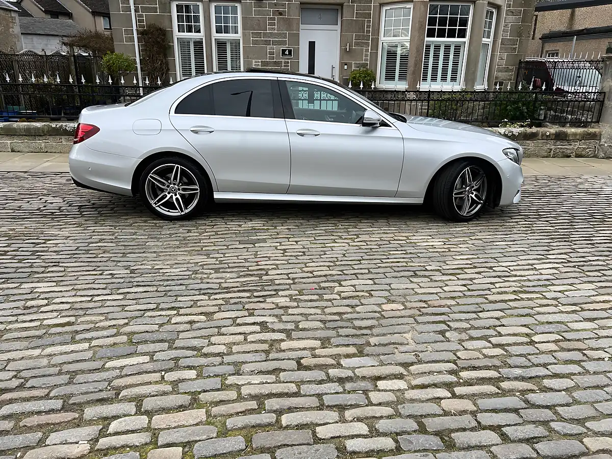 Used 2018 Mercedes-Benz E Class AMG Line (premium) Silver - Interior and Exterior details 8