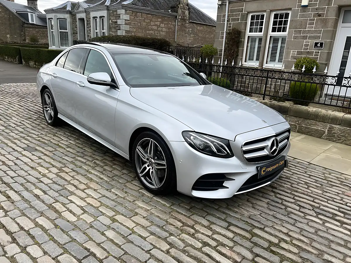 Used 2018 Mercedes-Benz E Class AMG Line (premium) Silver - Interior and Exterior details 9