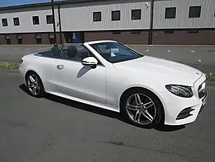 Used 2018 Mercedes-Benz E Class AMG Line Premium White - Interior and Exterior details 4