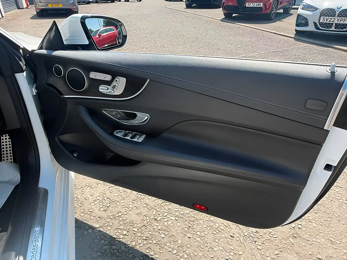 Used 2018 Mercedes-Benz E Class AMG Line Premium White - Interior and Exterior details 10