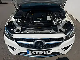 Used 2018 Mercedes-Benz E Class AMG Line Premium White - Interior and Exterior details 15