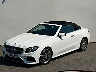 Used 2018 Mercedes-Benz E Class AMG Line Premium White - Interior and Exterior details 5