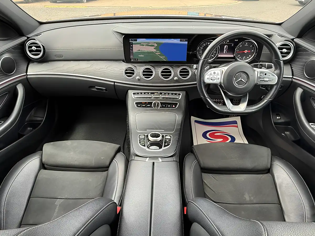 Used 2018 Mercedes-Benz E Class AMG Line Selenite Grey - Interior and Exterior details 10