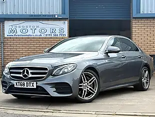 Used 2018 Mercedes-Benz E Class AMG Line Selenite Grey - Interior and Exterior details 2