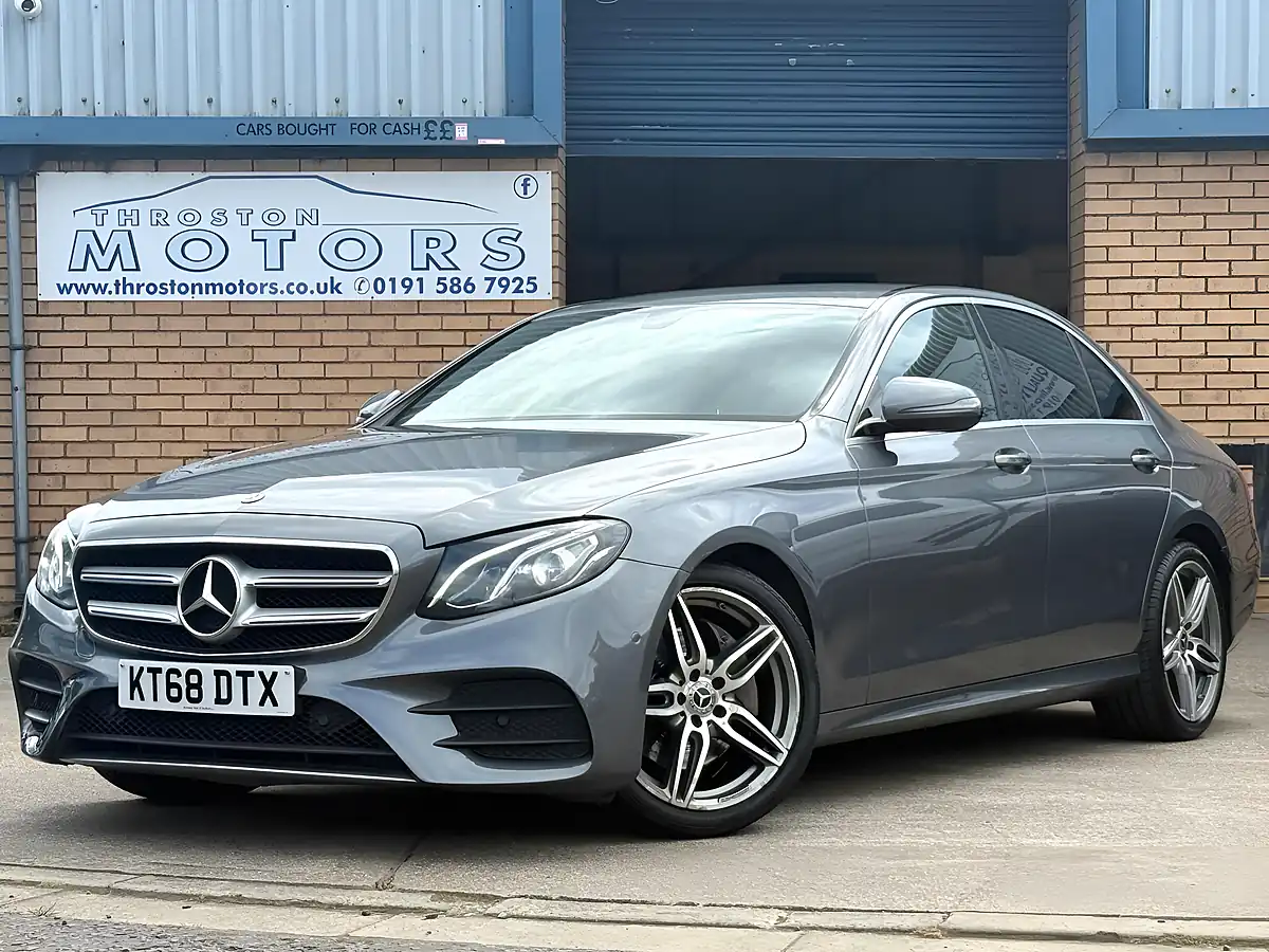 Used 2018 Mercedes-Benz E Class AMG Line Selenite Grey - Interior and Exterior details 2