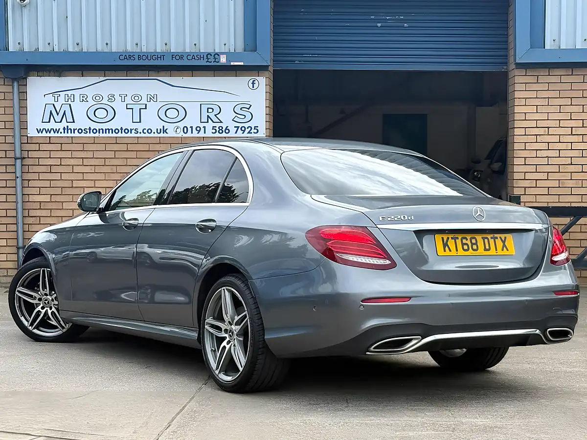 Used 2018 Mercedes-Benz E Class AMG Line Selenite Grey - Interior and Exterior details 3