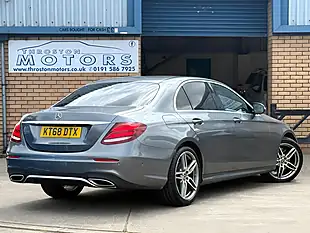 Used 2018 Mercedes-Benz E Class AMG Line Selenite Grey - Interior and Exterior details 4