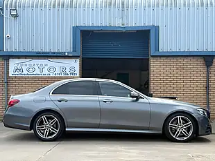 Used 2018 Mercedes-Benz E Class AMG Line Selenite Grey - Interior and Exterior details 6