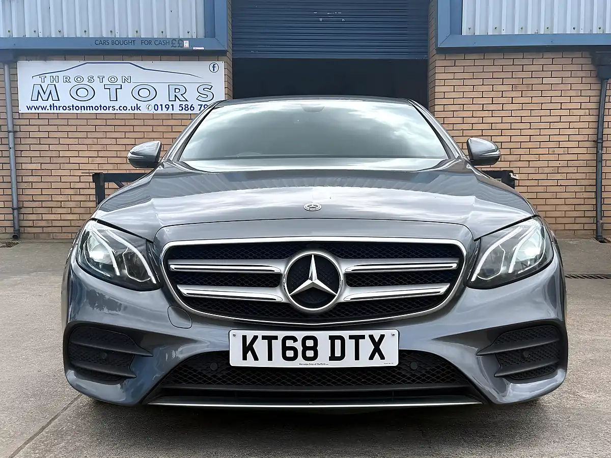 Used 2018 Mercedes-Benz E Class AMG Line Selenite Grey - Interior and Exterior details 7