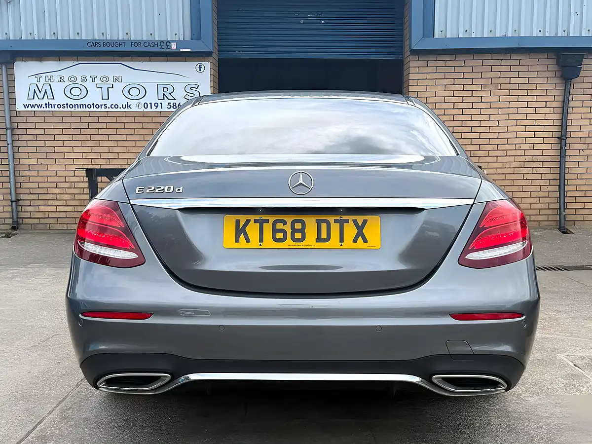 Used 2018 Mercedes-Benz E Class AMG Line Selenite Grey - Interior and Exterior details 8
