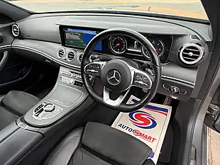 Used 2018 Mercedes-Benz E Class AMG Line Selenite Grey - Interior and Exterior details 9