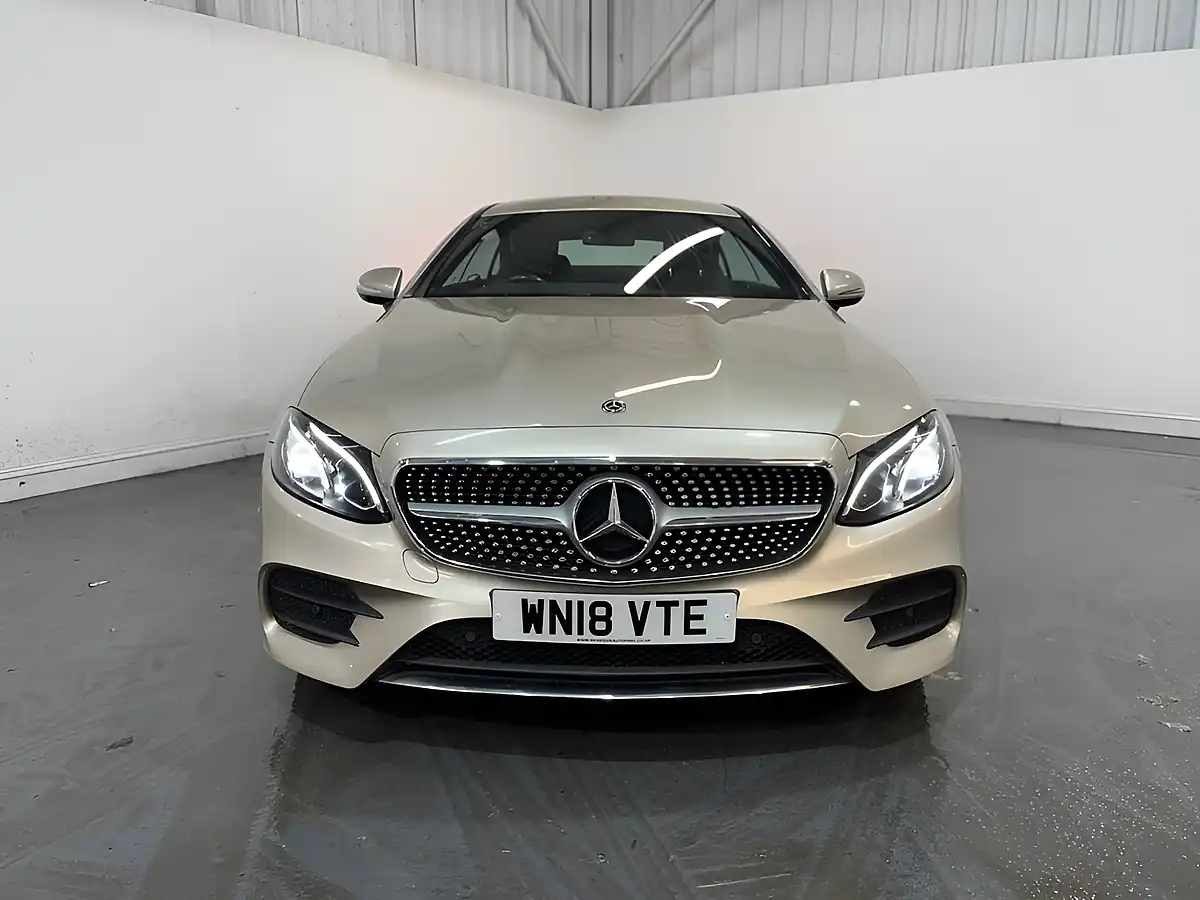 Used 2018 Mercedes-Benz E-Class AMG Line Silver - Interior and Exterior details 2