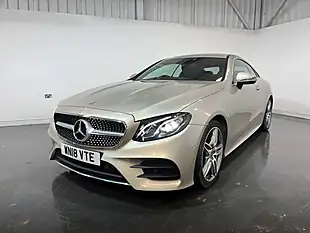 Used 2018 Mercedes-Benz E-Class AMG Line Silver - Interior and Exterior details 3