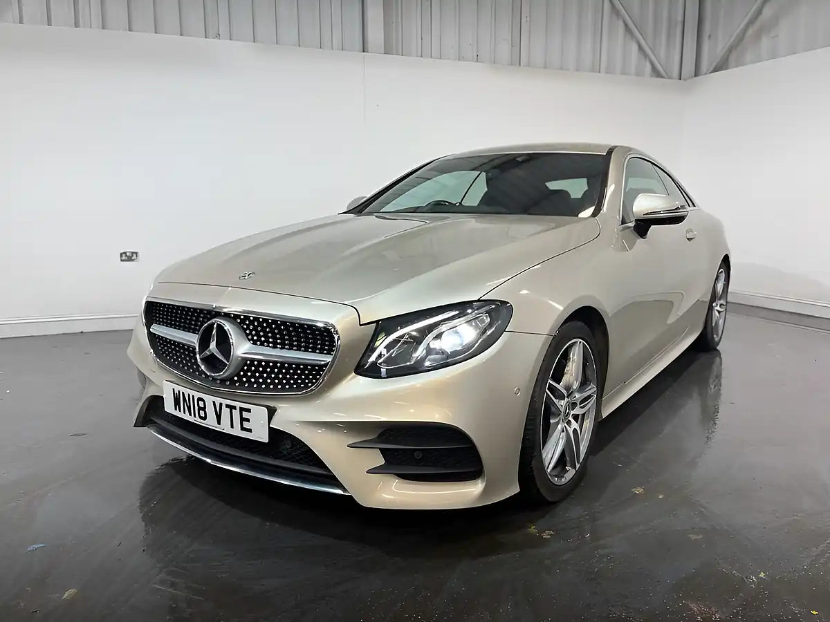 Used 2018 Mercedes-Benz E-Class AMG Line Silver - Interior and Exterior details 3