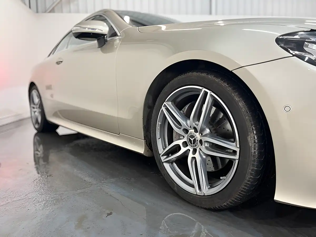Used 2018 Mercedes-Benz E-Class AMG Line Silver - Interior and Exterior details 8