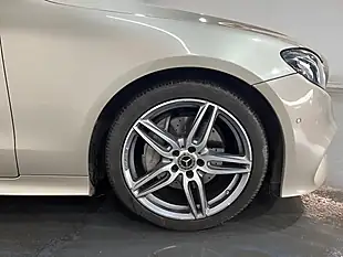Used 2018 Mercedes-Benz E-Class AMG Line Silver - Interior and Exterior details 9