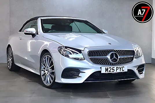 2018 Mercedes-Benz E Class E350d AMG Line Cabriolet
