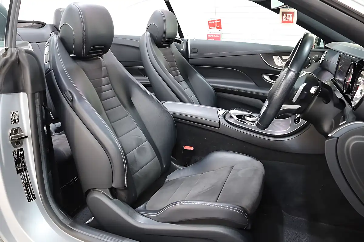 Used 2018 Mercedes-Benz E Class AMG Line Silver - Interior and Exterior details 12