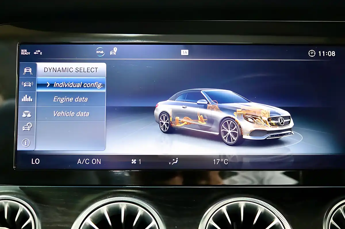 Used 2018 Mercedes-Benz E Class AMG Line Silver - Interior and Exterior details 13