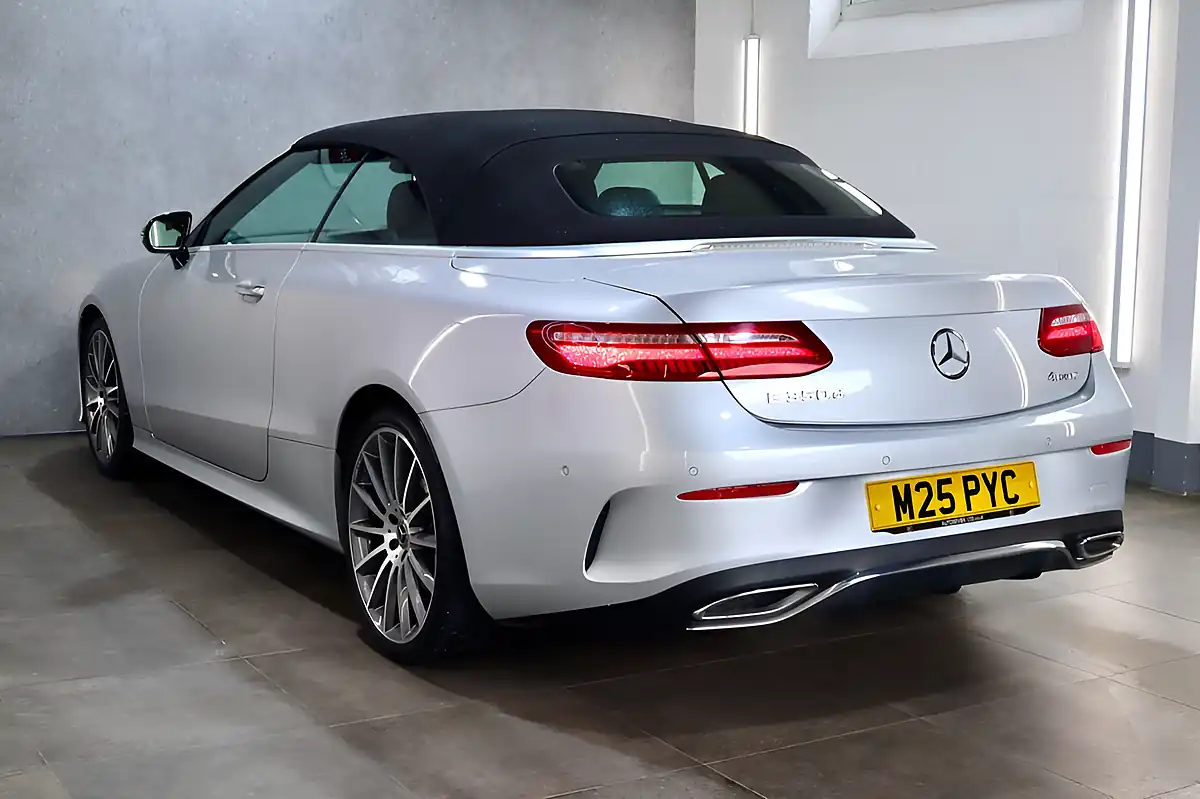 Used 2018 Mercedes-Benz E Class AMG Line Silver - Interior and Exterior details 2