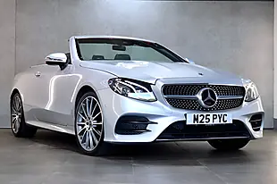 Used 2018 Mercedes-Benz E Class AMG Line Silver - Interior and Exterior details 4